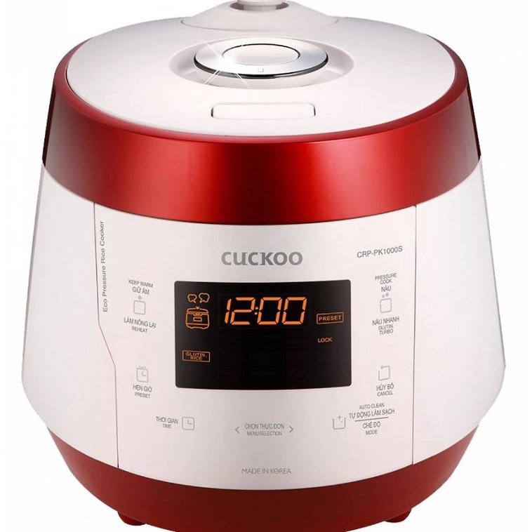 Nồi áp suất điện 1.8 lít Cuckoo CR-PK1000S