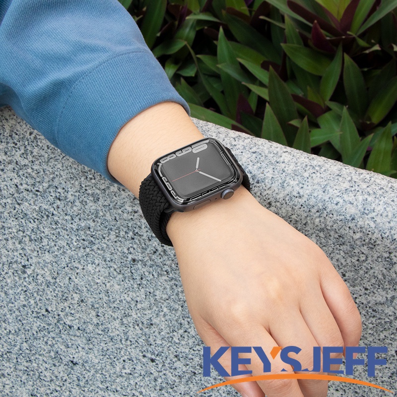 Dây Đeo Nylon Thay Thế 49mm 45 / 41mm Cho Đồng Hồ Thông Minh Apple Watch Series 8 / 7 Ultra / SE / 6 / 5 / 4