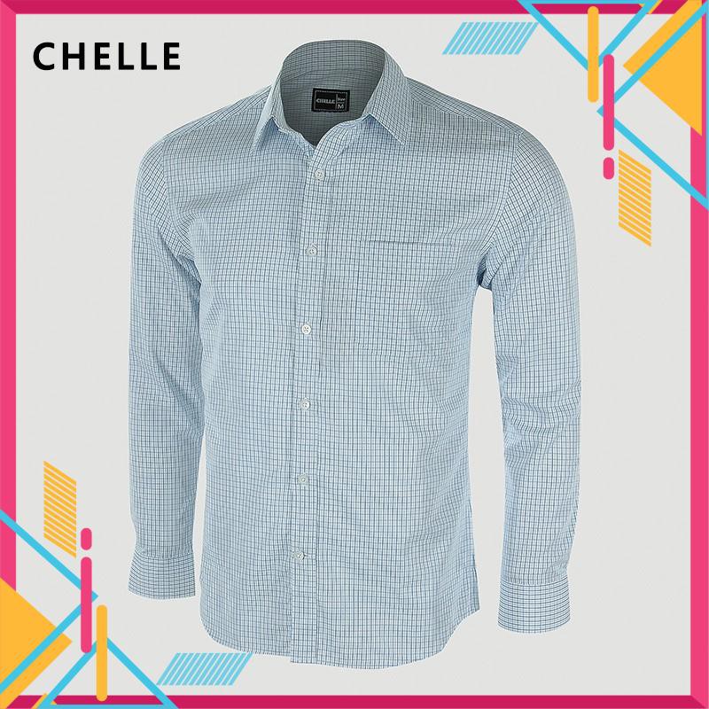 Áo sơ mi nam tay dài công sở họa tiết caro nhuyễn - C71H19T162-HC33