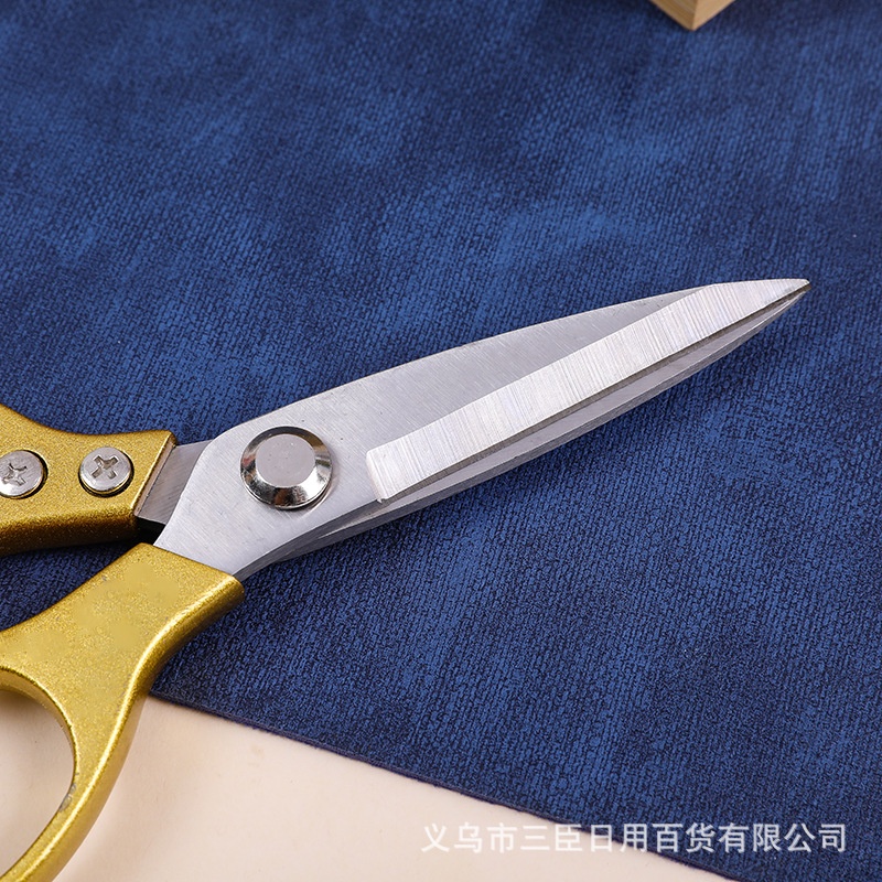 Kéo cắt gà xuất Nhật, kéo SK5 làm bếp đa năng, vật liệu thép SK5 siêu sắc, bền, tay cầm chống trượt
