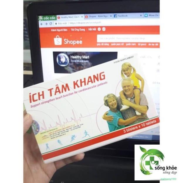 Ích Tâm Khang- Giúp tăng cường sức khỏe trái tim, cho trái tim khỏe mạnh