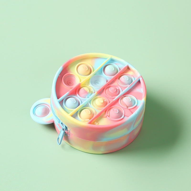 Túi Đựng Tiền Xu Đồ Chơi Bằng Silicone Hình Chuột Mickey Cho Bé Gái GYLXB174