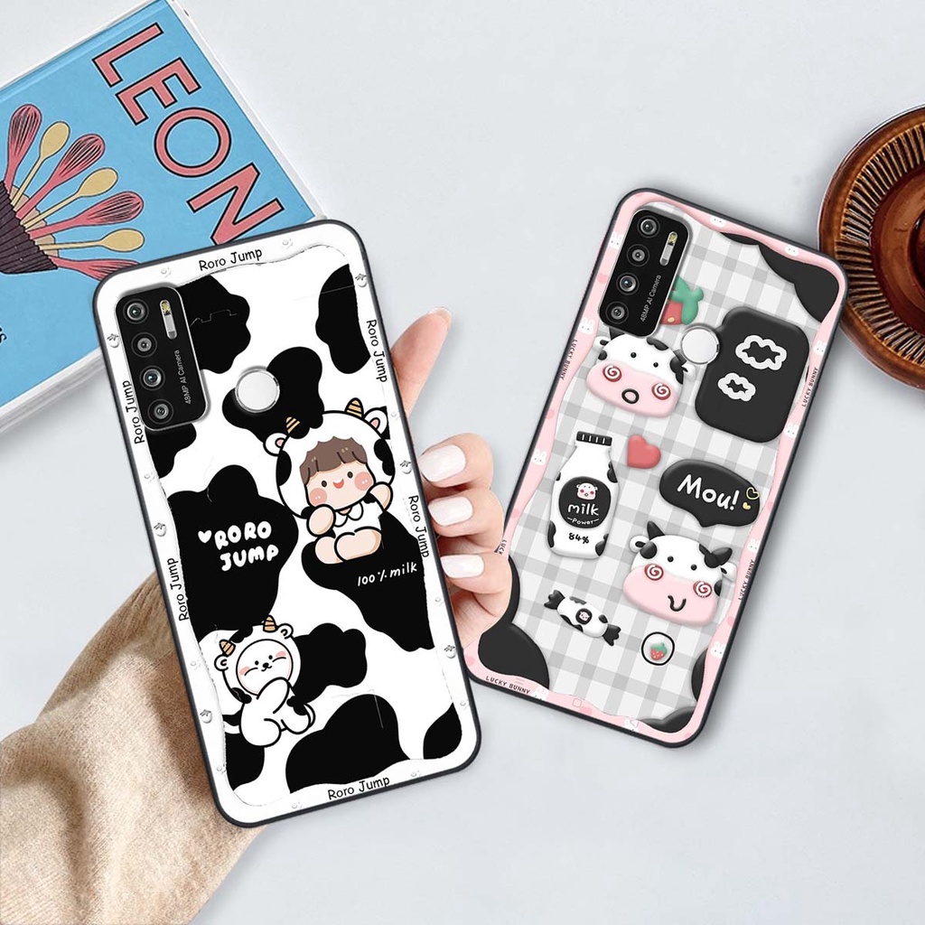 Ốp lưng Vsmart Star 5 / Joy 4 / Live 4 in hình gấu cute,bò sữa 3D cute dễ thương bảo vệ điện thoại .