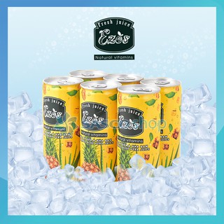 NƯỚC ÉP TRÁI CÂY EZOS SASCO (THÙNG 30 LON)