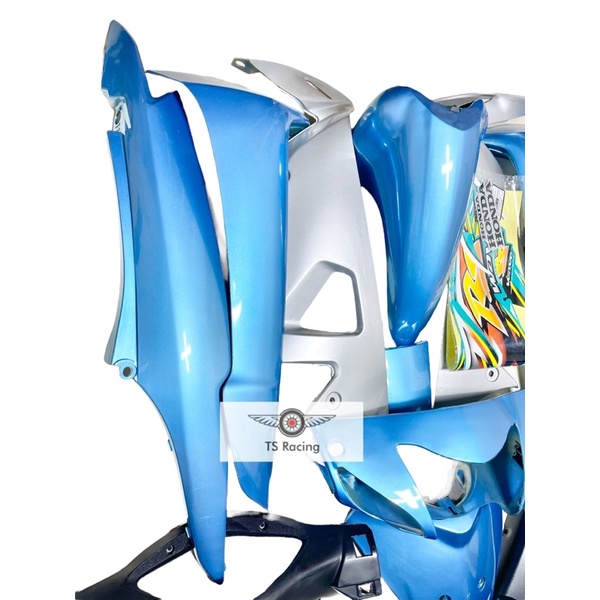 Dàn áo wave rs xanh dương - tặng team 3 lớp