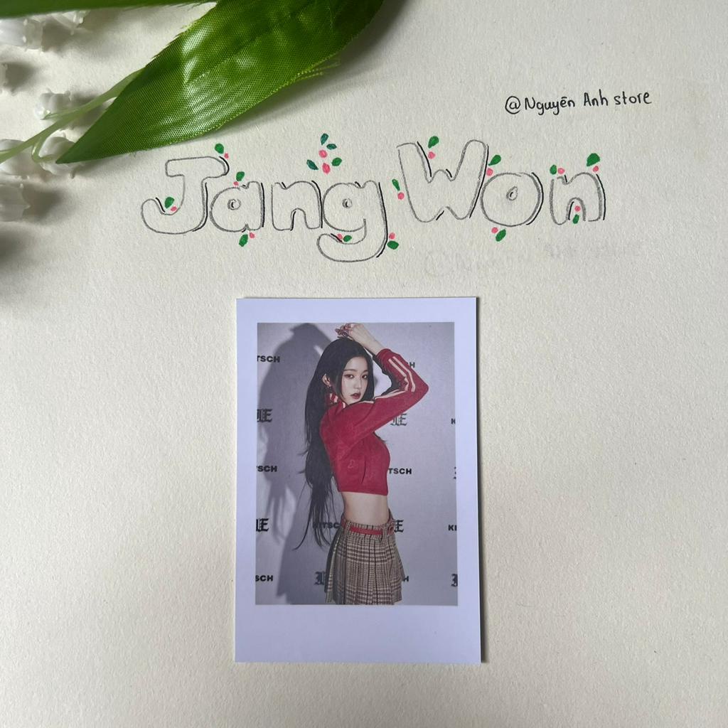 Card Wonyoung ive l polaroid