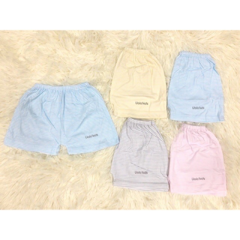 Quần đùi kẻ uala kids cao cấp cho bé 3-13kg