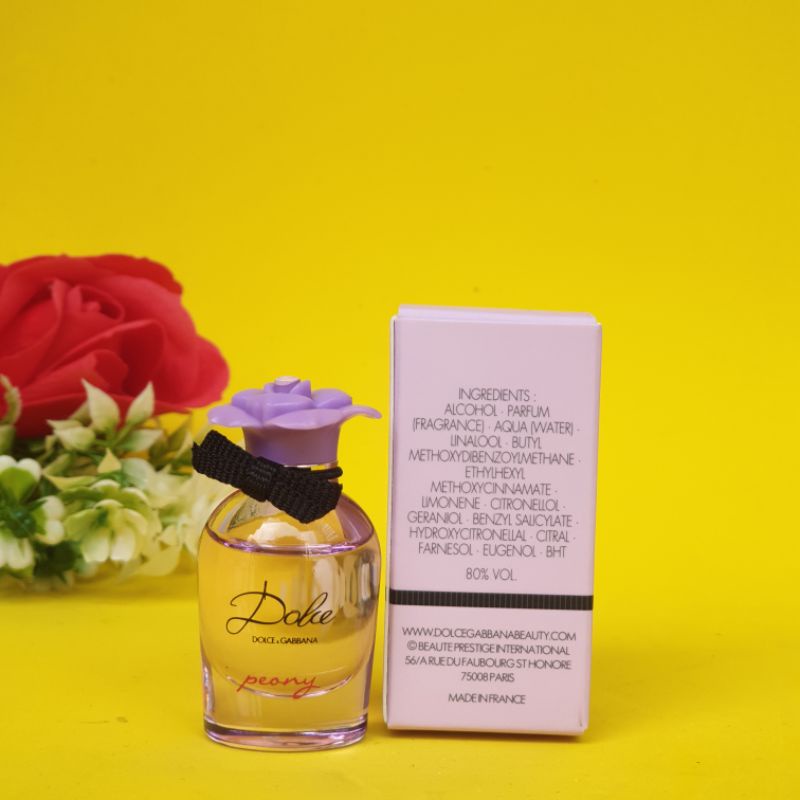 Nước Hoa Mini Nữ D&amp;G Dolce Peony 5ml