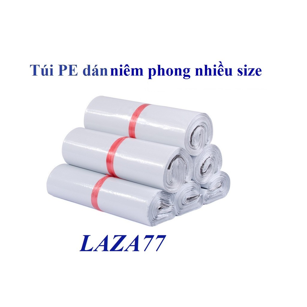 1KG TÚI PE ĐÓNG GÓI NHIỀU SIZE - TÚI NIÊM PHONG NHIỀU MÀU