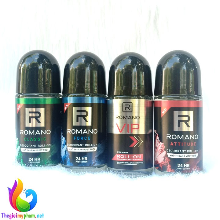 Lăn Khử Mùi Romano 50ml