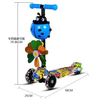 Xe trượt Scooter 3 bánh phát sáng cho bé