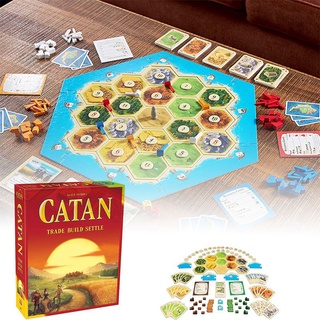 Bộ thẻ bài trò chơi Catan Island 3-5 người chơi gia đình vui nhộn