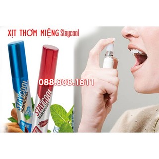 Thơm miệng tức thì Xịt thơm miệng Staycool Socola