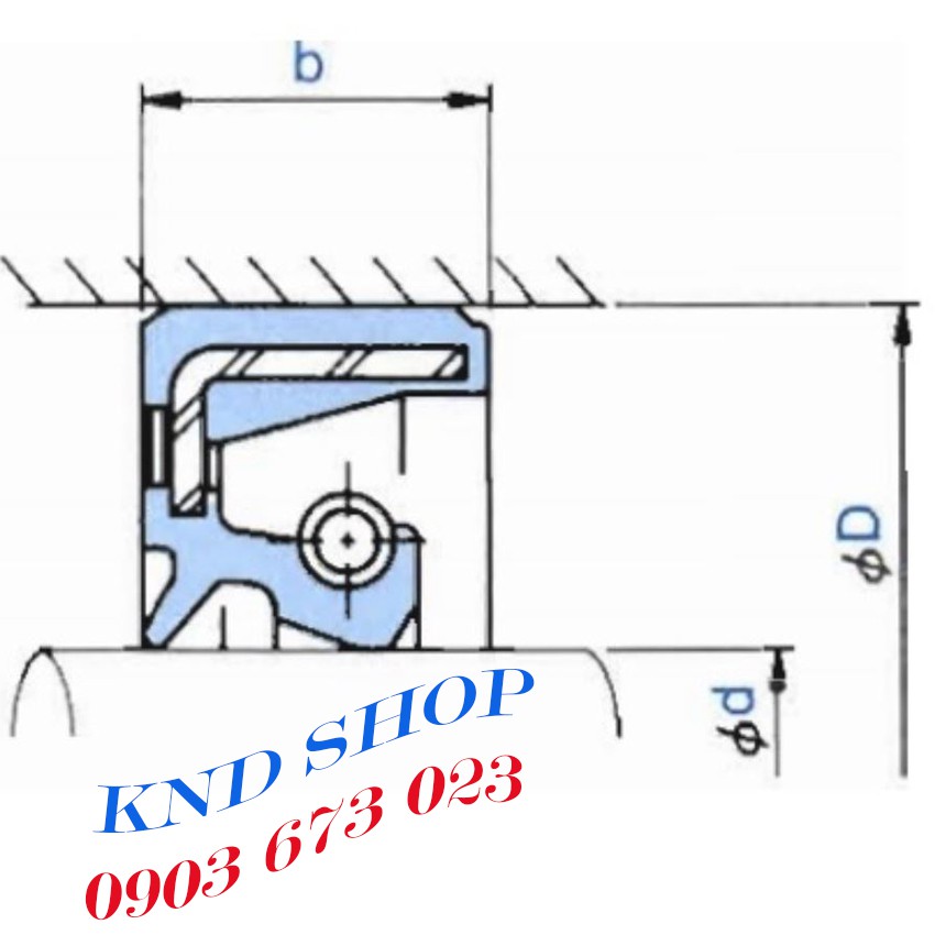 ((Giá 01 cái & GIẢM 53% khi mua từ 10 cái ) [Oil Seal] Phốt chắn nhớt và chặn bụi TC 15*25*7 (15x25x7) - Hàng x.xứ Đài L