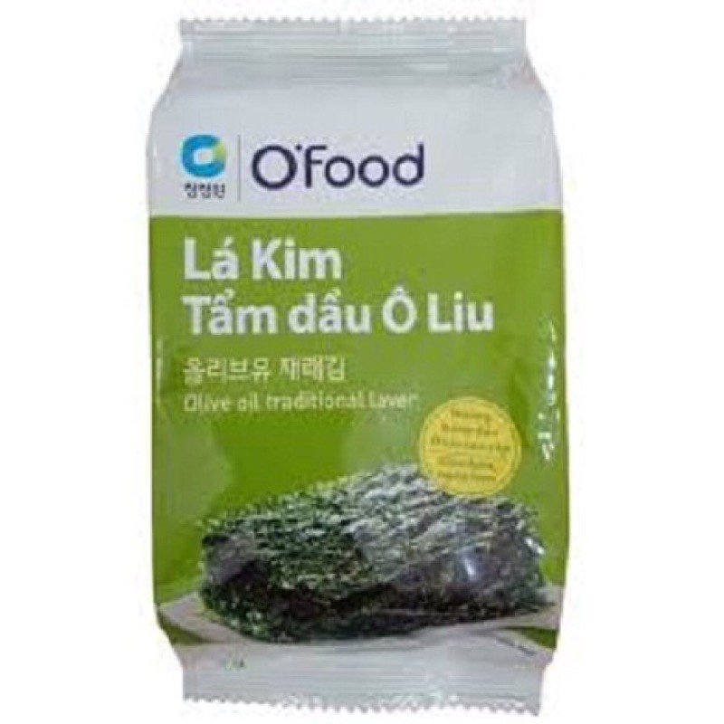 Lá kim tẩm dầu oliu 5g Ơfood