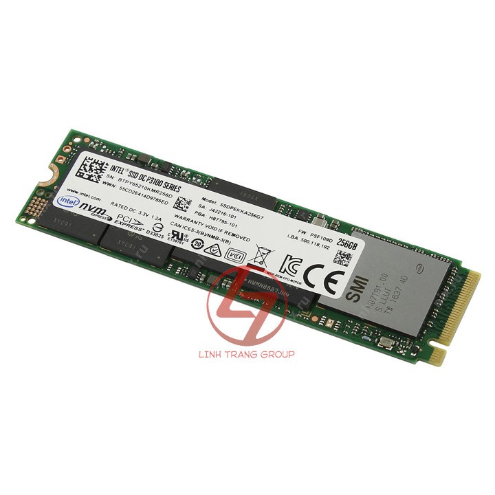 Ổ cứng SSD M.2 PCIe NVMe Intel DC P3100 256GB - bảo hành 3 năm SD26