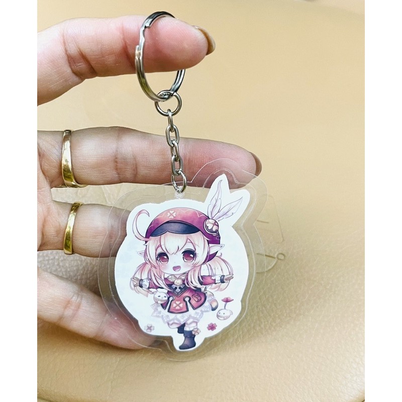 set 3-8 cái klee genshin impact/ móc khoá anime genshin impact Klee