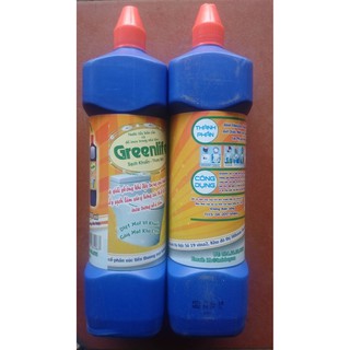 combo 03 chai tẩy bồn cầu sinh học 1000ml Greenlife