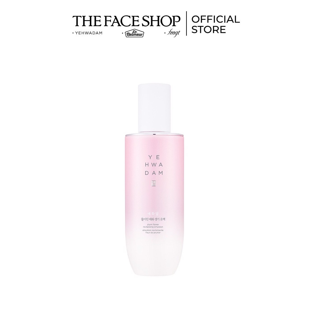 [Mã COSTFST3 -8% đơn 250K] Sữa dưỡng sáng da ngừa lão hóa TheFaceShop Yehwadam Plum Flower Revitalizing Emulsion 140ml