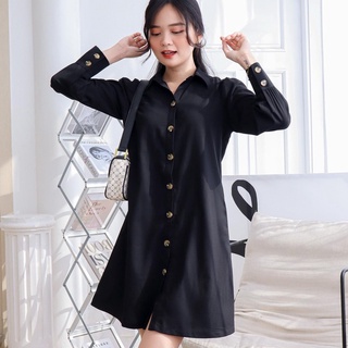 Đầm AMANDA - Đầm sơ mi có thắt eo