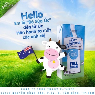 SỮA BÒ TƯƠI ÚC
