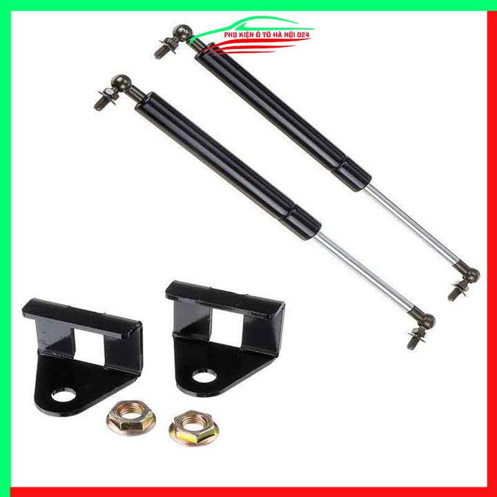 Bộ ty thủy lực ben hơi chống nắp capo NAVARA NP300 D23 2014-2020 tự động kèm phụ kiện lắp