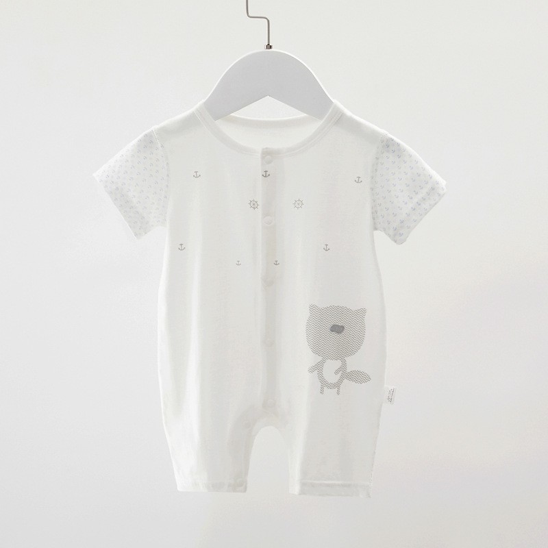 Bộ Body sơ sinh cộc tay Cho Bé | 0-18 Tháng | CalcyBaby | BD103