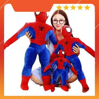 Gấu bông GB04❤️ Freeship ❤️Gối ôm gấu bông siêu nhân người nhện đủ size
