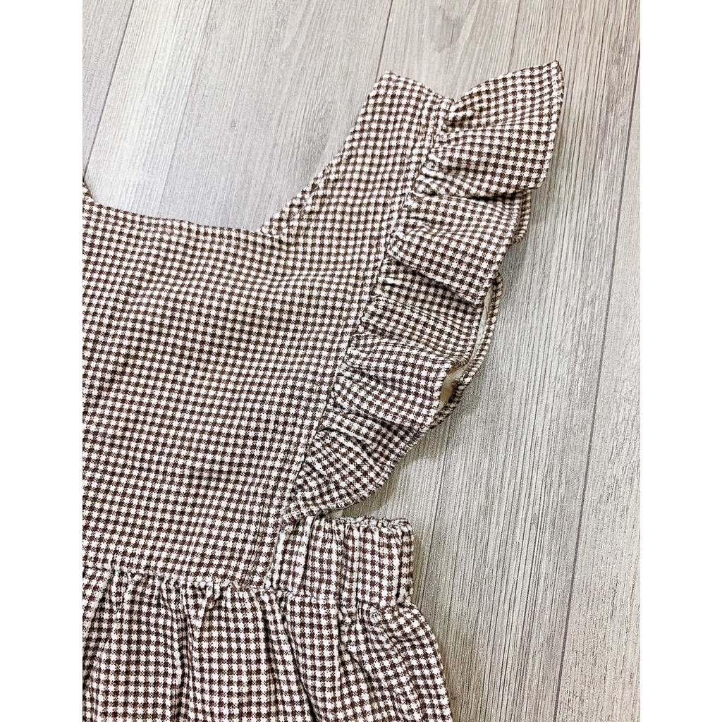 Yếm nâu tây Agabang Việt Nam xuất Hàn xịn