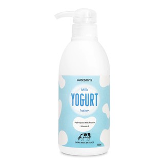 Sữa dưỡng thể Milk Yogurt Watsons 530ml chiết xuất từ sữa bò - Thái Lan