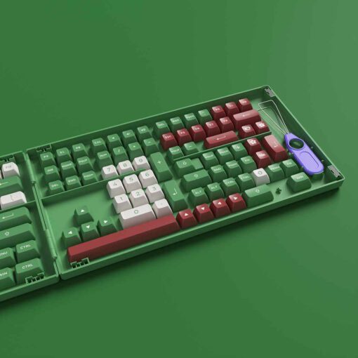 Nút Bàn Phím - AKKO Keycap set – Matcha Red Bean (PBT Double-Shot/ASA profile/158 nút)