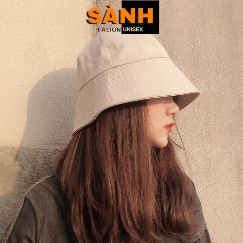 Mũ bucket trơn vành cụp Nón tai bèo nhiều màu sắc phong cách Ulzzang form unisex nam nữ BK13