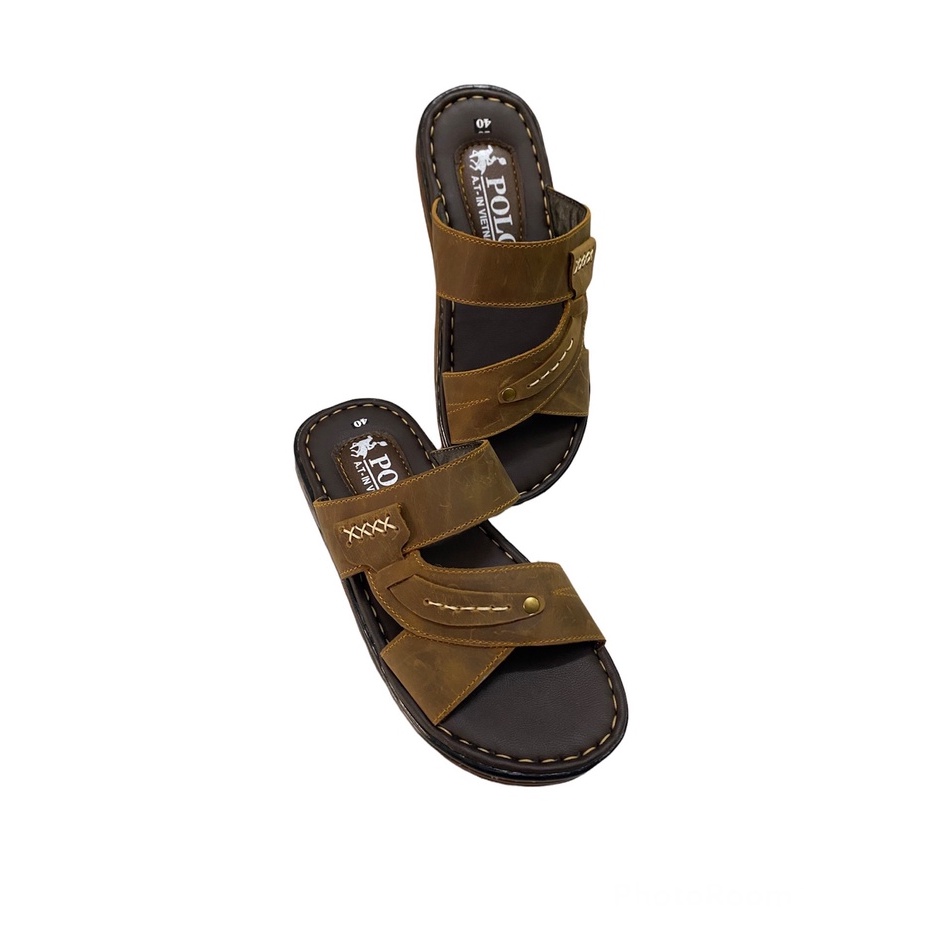 Dép da nam cao cấp phiên bản 2022 ms 062