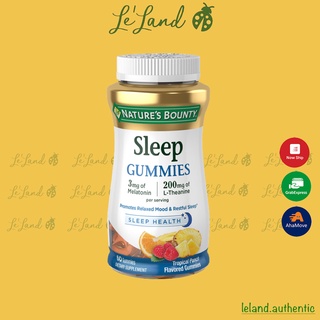 Bill US - Kẻo dẻo Sleep gummies Nature's Bounty 60 viên