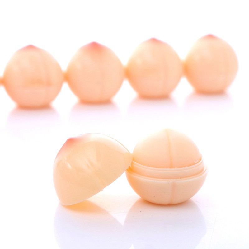 Son dưỡng ẩm môi chống khô thiết kế quả đào xinh xắn