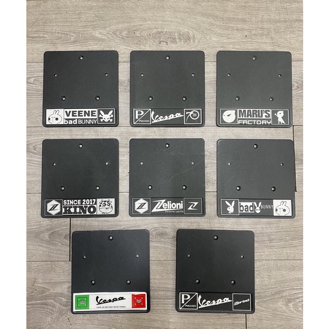 ĐẾ BIỂN SỐ VESPA NHÔM CNC