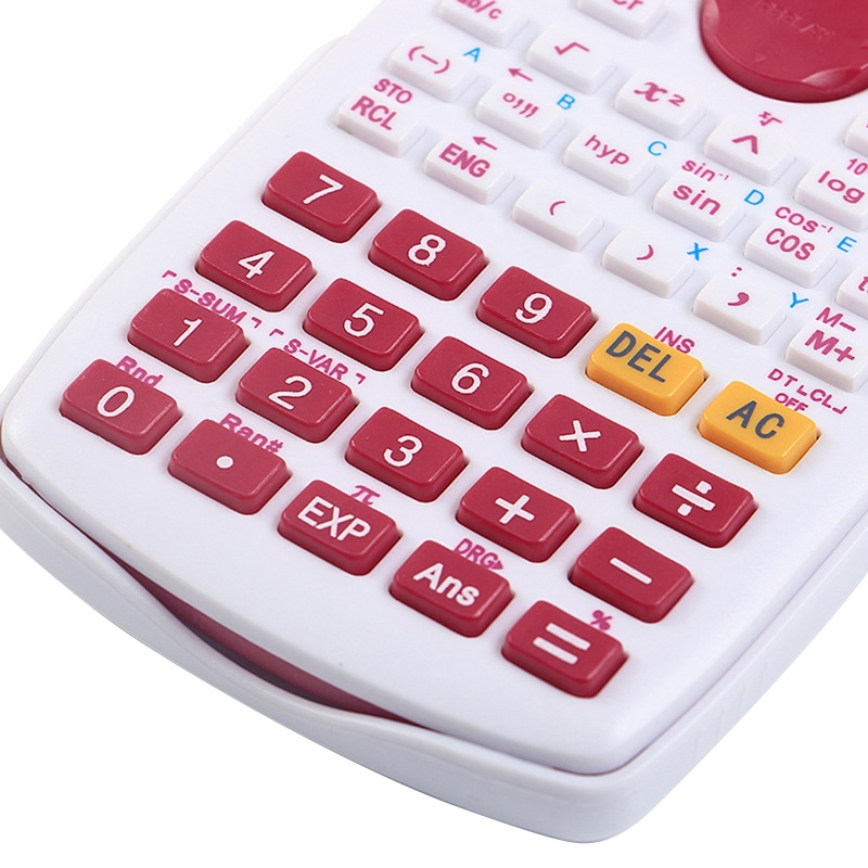 Máy Tính Xách Tay Điện Tử 2 Đường Hiển Thị 240 Chức Năng