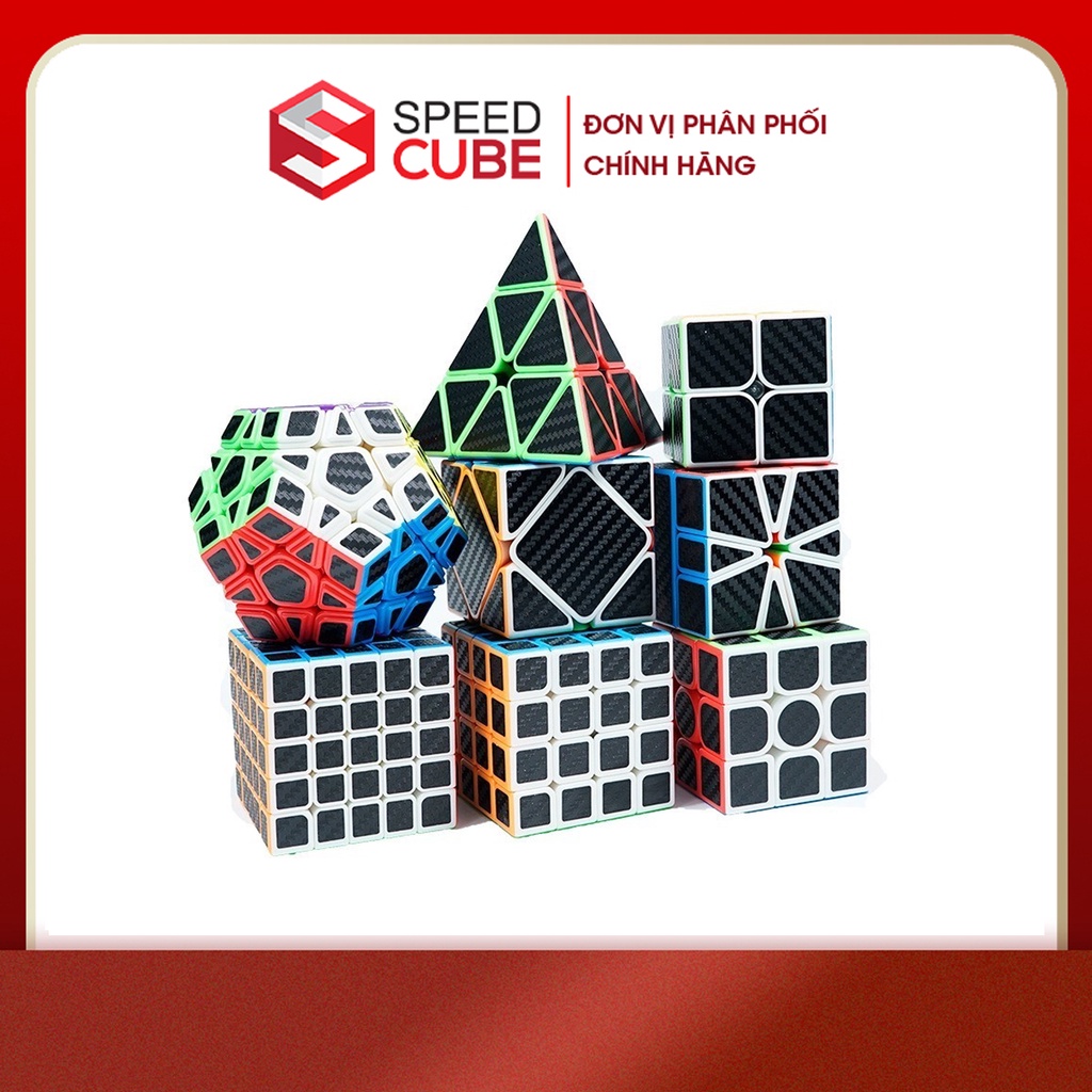 Combo Rubik Carbon MoYu MeiLong 2x2 3x3 4x4 5x5 Pyraminx Megaminx Skewb Square-1 Tam giác - Shop Speed Cube