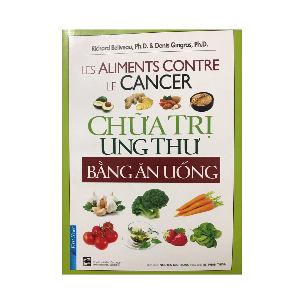 Sách - Chữa trị ung thư bằng ăn uống