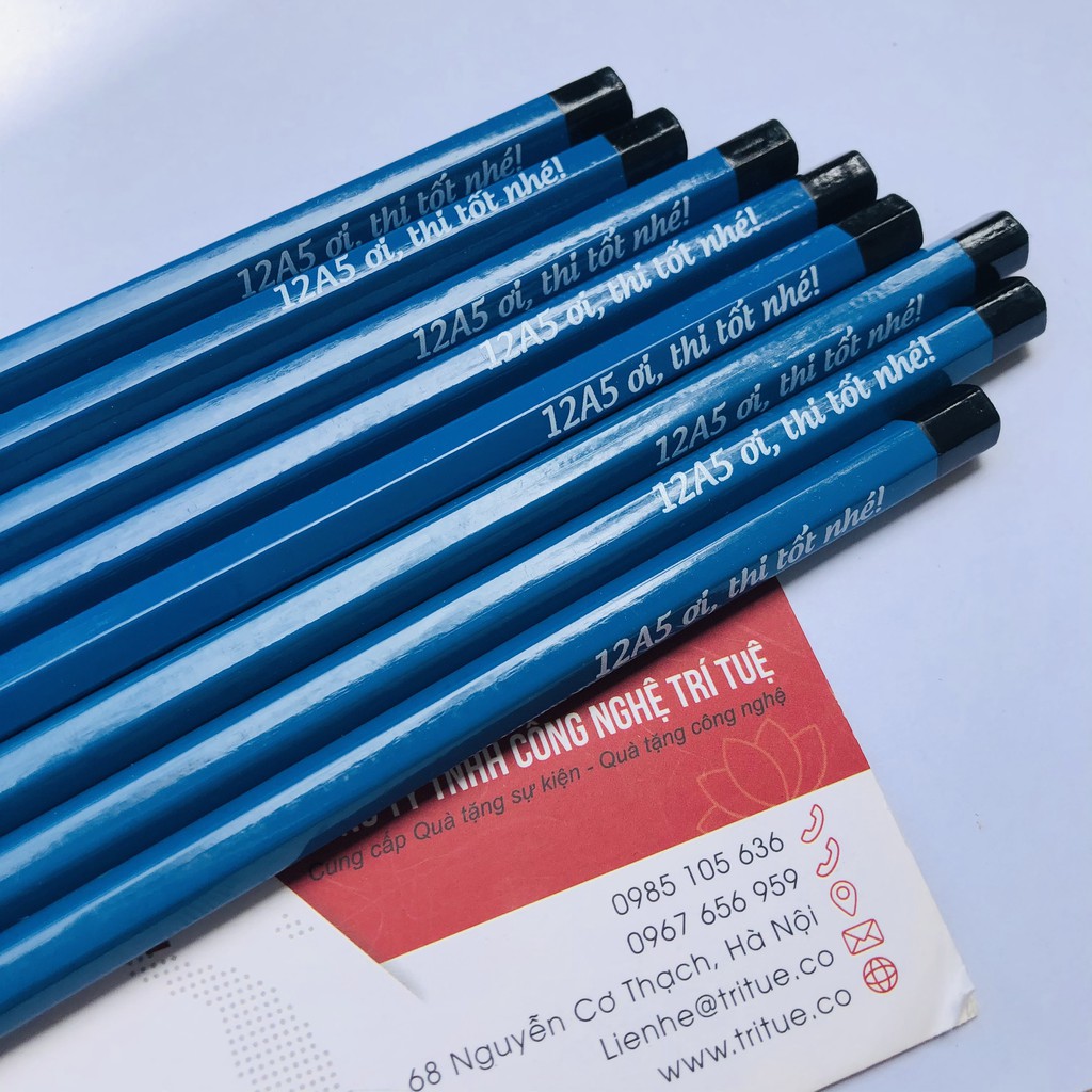 Sản xuất bút chì, in bút chì giá rẻ theo yêu cầu tại Hà Nội