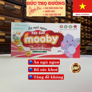 Ăn ngủ ngon yến sào mooby - hộp 20 ống - vata vạn tam