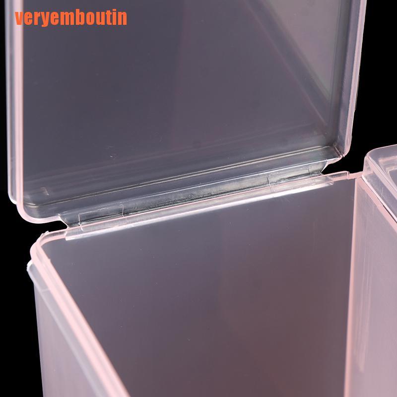 [Hàng mới về] Hộp đựng tăm bông và bông tẩy trang hai ngăn tiện dụng