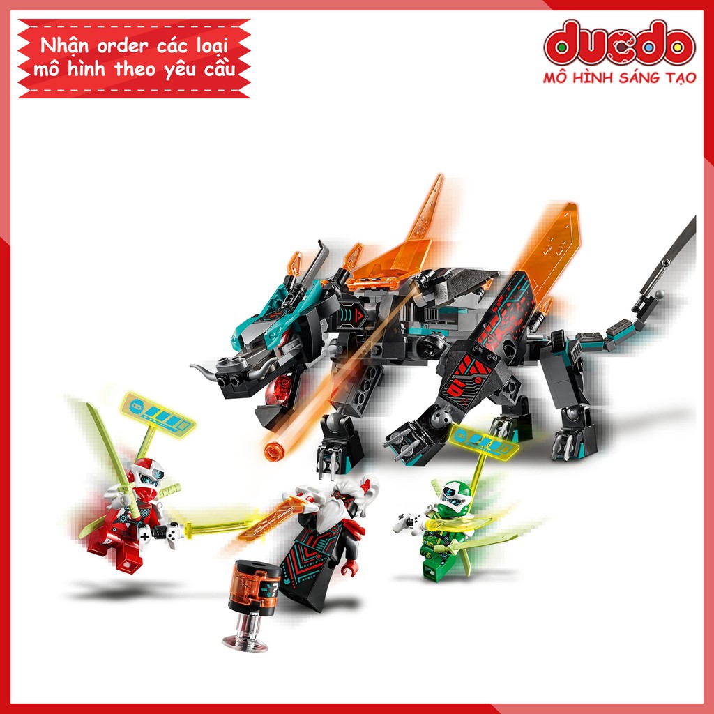 LARI 11485 Lắp ghép Ninjago Đế chế rồng - Empire Dragon - Đồ chơi Xếp hình Mô hình Ninja 71713 Bela