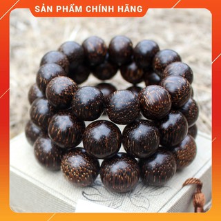 Vòng gỗ Mun Sao phù hợp mệnh Thủy/Mộc, vòng phong thủy bình an, may mắn