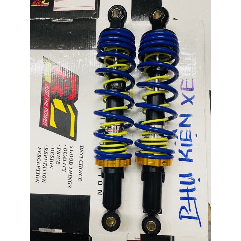 Phuộc sum 2 lò xo cho các dòng xe dream cub wave sirius taurus max elegant axelo fu rs