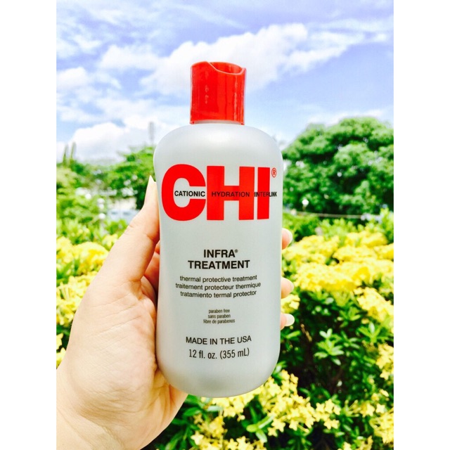 Dầu xả dành cho tóc khô và hư tổn CHI Infra Treatment 355ml