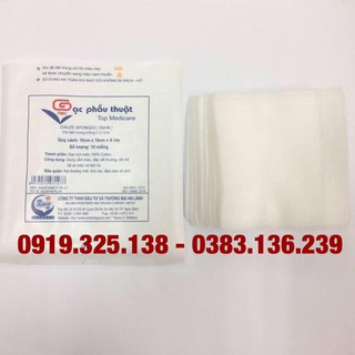 Gạc đắp mặt combo 100 miếng