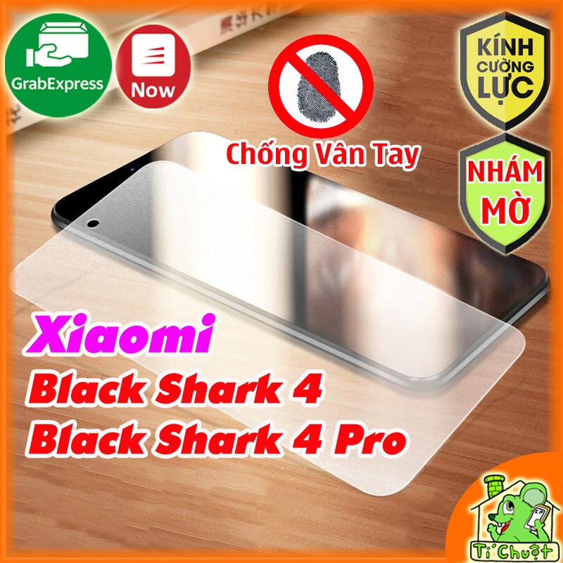 [Chống Vân Tay][Ảnh Thật] Kính CL Nhám Xiaomi Black Shark 4/ Shark 4 Pro Cường Lực