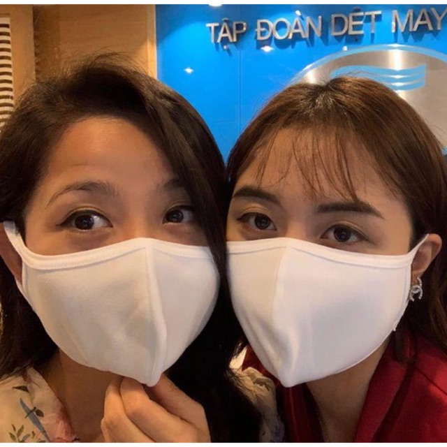 10 chiếc khẩu trang dệt kim Đông Xuân kháng khuẩn sử dụng được nhiều lần hàng chính hãng