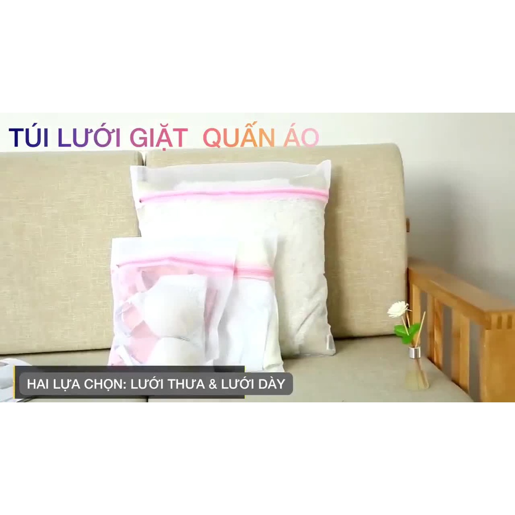 Túi Lưới Giặt Đồ Cho Máy Giặt, Túi Giặt Cao Cấp Vải Mịn